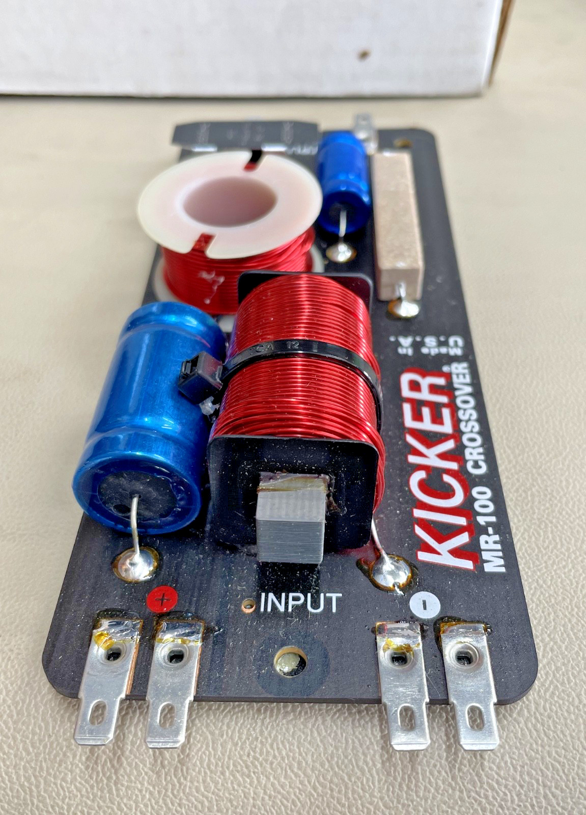 Old School Kicker MR-100 Passive Midrange Bandpass Crossover, Only 1, NOS #324