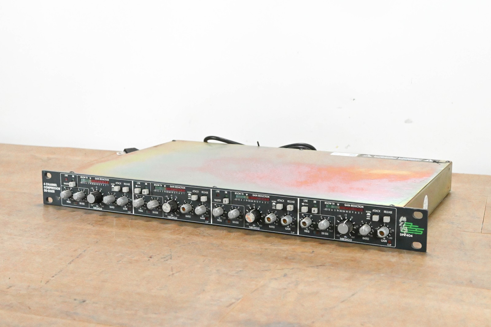 BSS DPR-404 4-Channel Compressor/De-Esser CG011SW