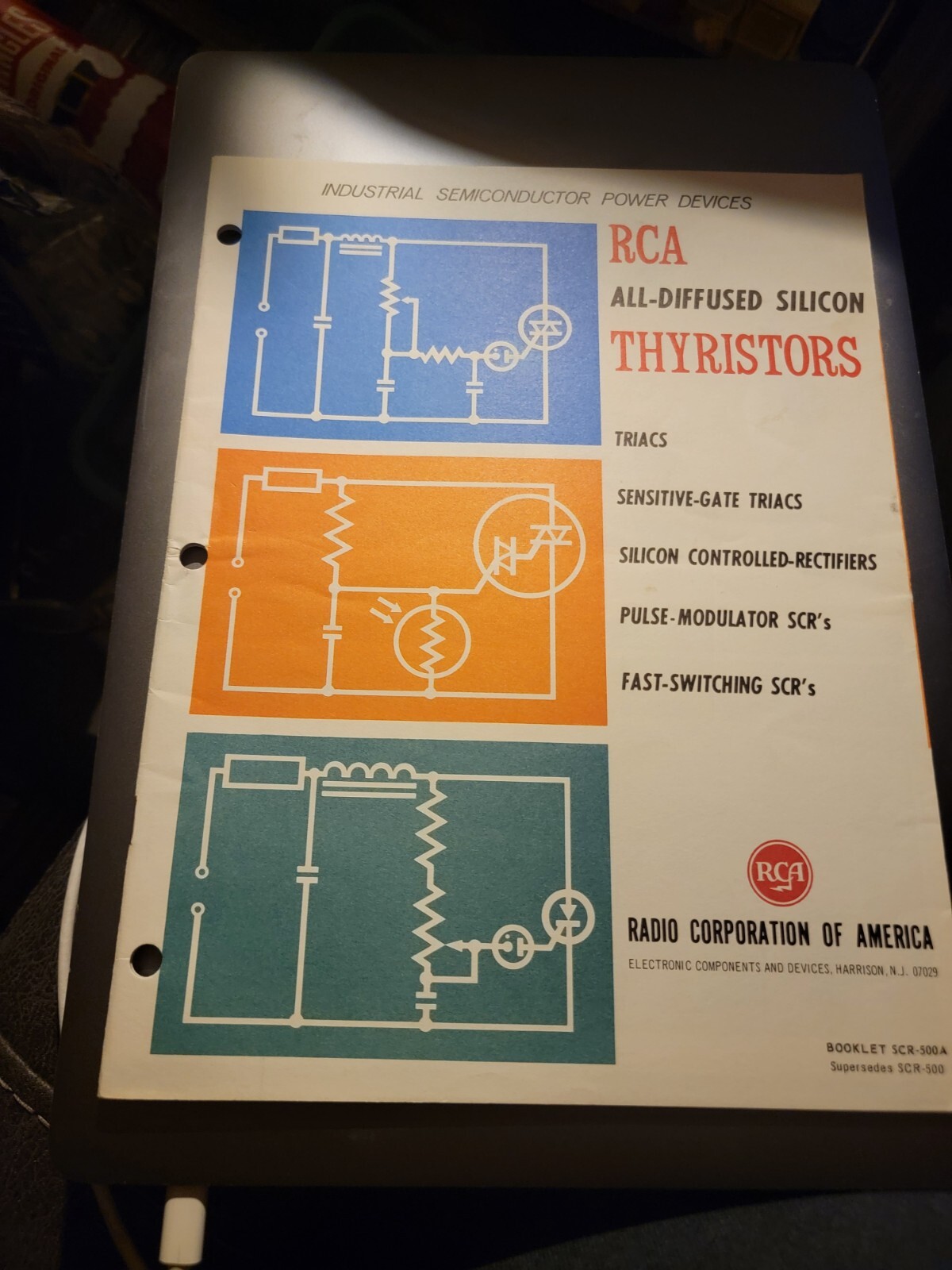 RCA Thyristor Catalog