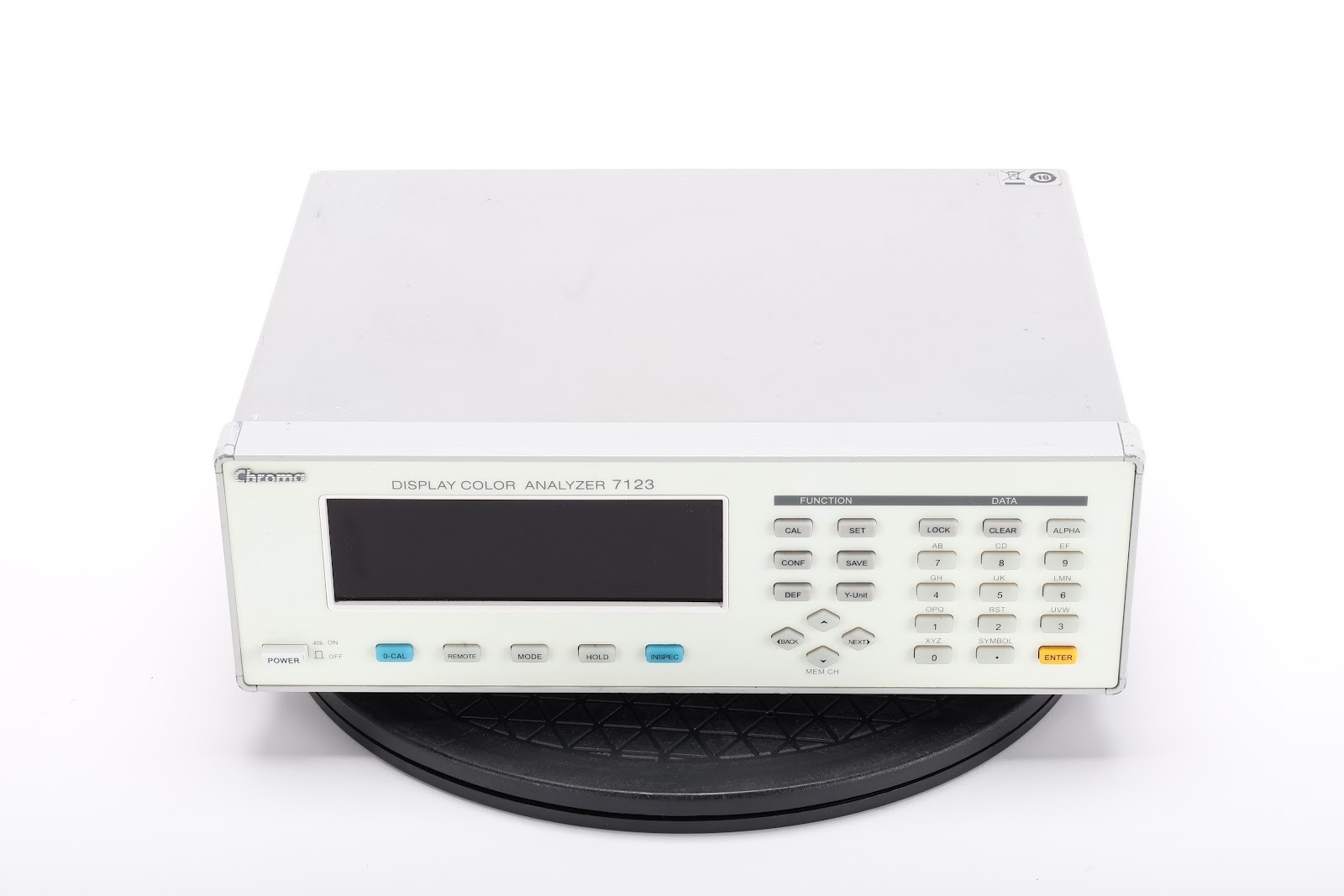 Chroma 7123 Display Color Analyzer With AC Power Cable