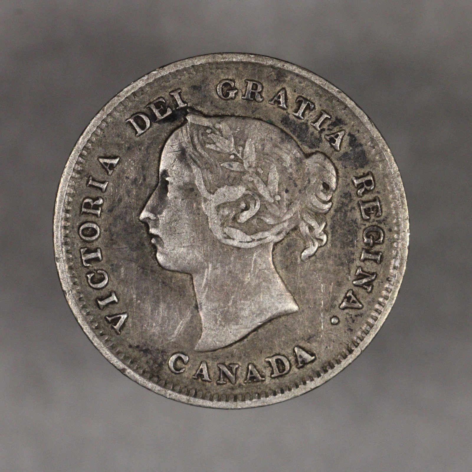 1888 Canada Silver 5 Cents