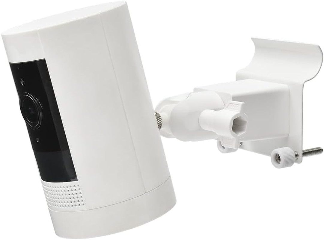 Outdoor Security Camera Vinyl Siding Mount, White | Fits Ring/Blink/Eufy/Arlo...