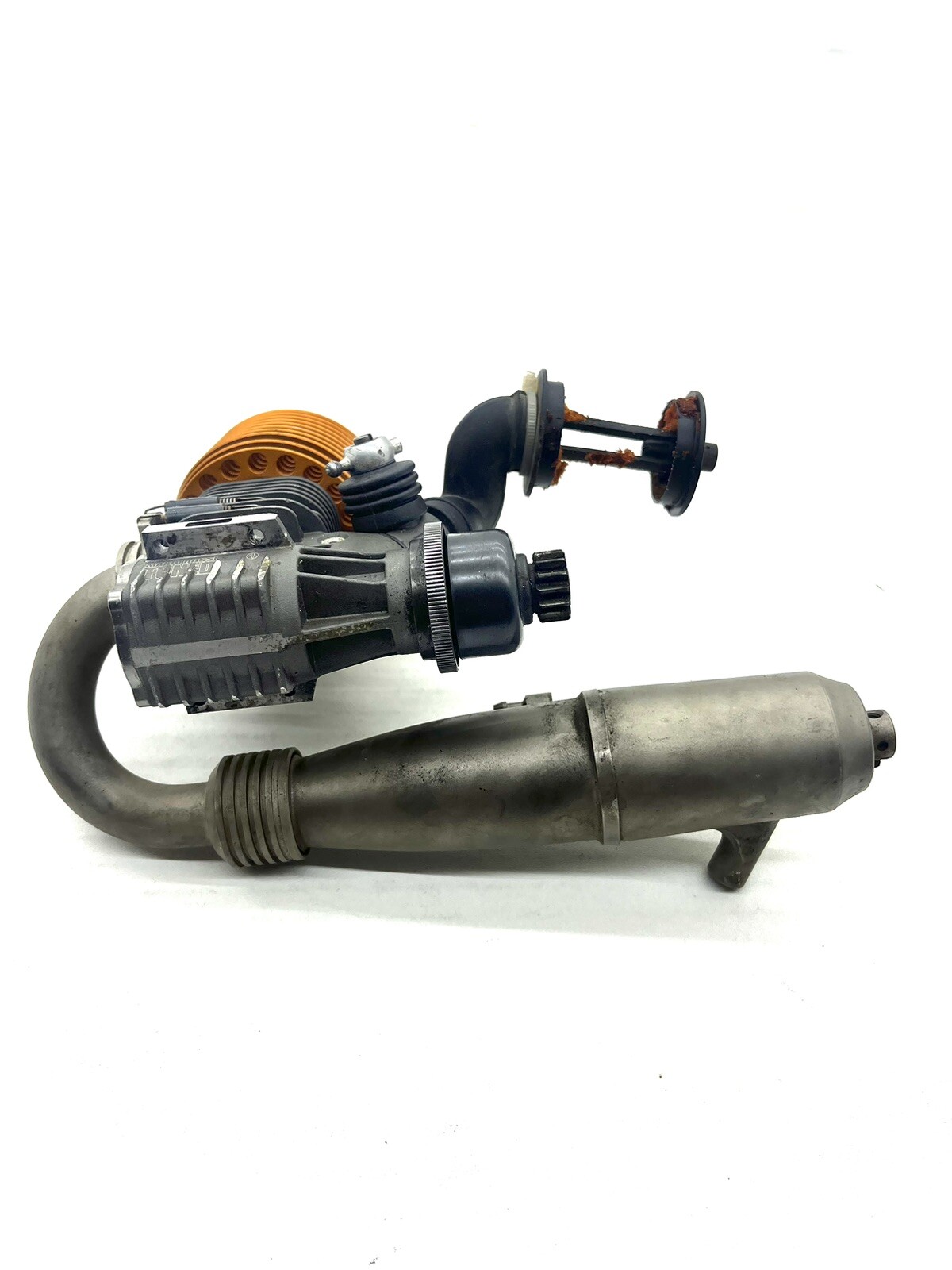 GRP .21 Nitro Engine 1/8 With Tuned Pipe & Carb
