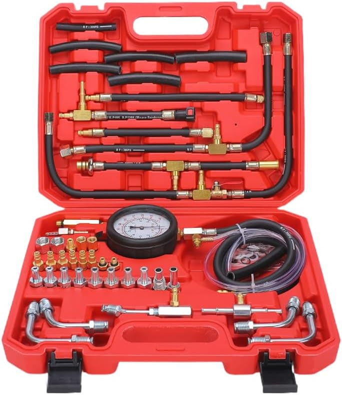 Manómetro Probador Presión Combustible Inyección Gasolina 0-140PSI 10Bar NEW