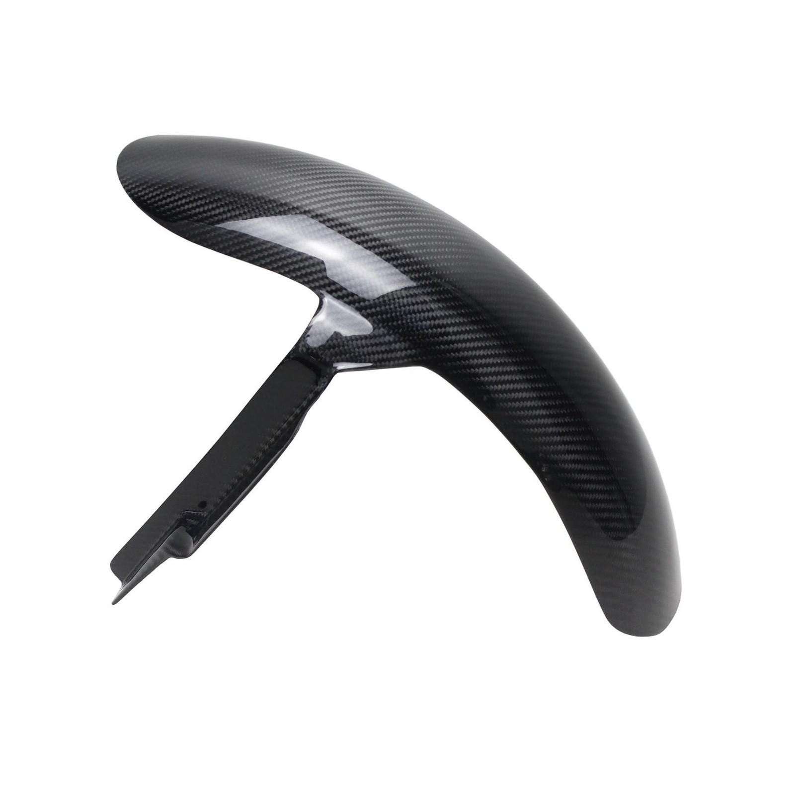 POWER JAMES 100% Black Carbon Fiber Front Fender, Bodywork Compatible with Ha...