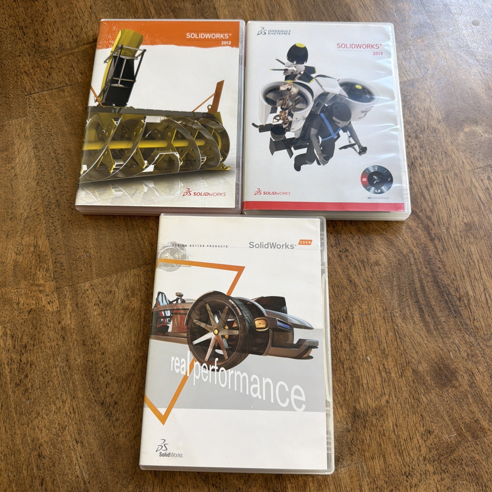 Solidworks Software SET 2009 2012 2013 - ALL VERY GOOD / NO KEYS