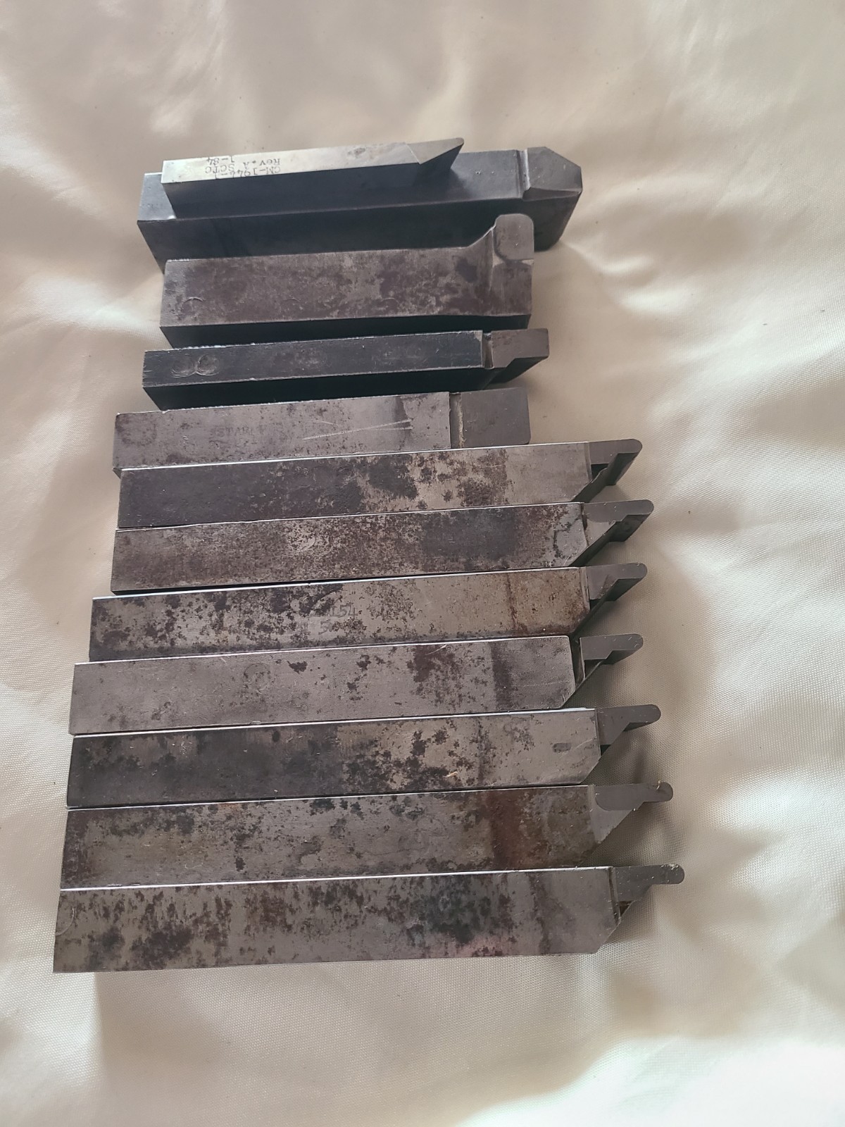 Machinist Lathe Tools: Lot of 12 Carbide Tip. 3/4" X 1". Others. R2