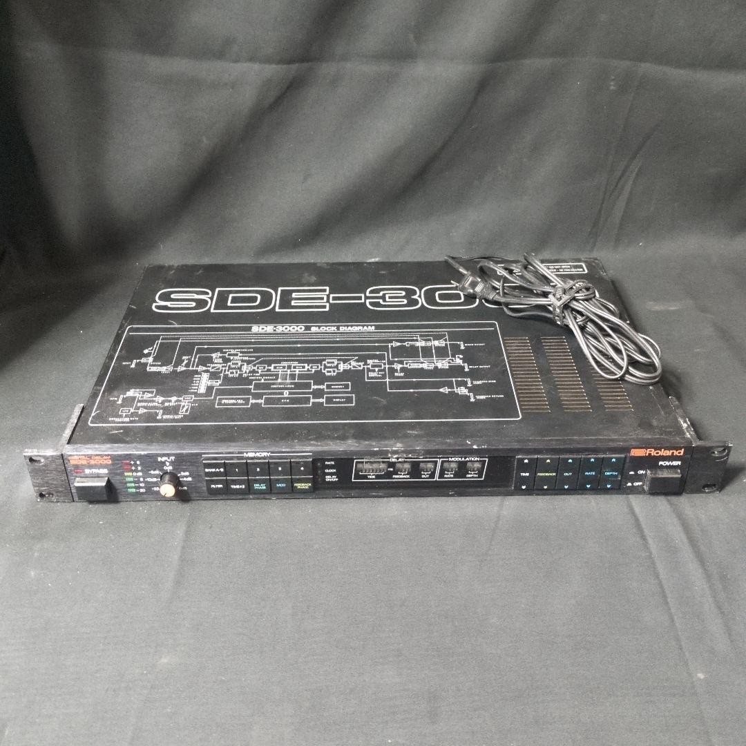 Roland SDE-3000 Digital Delay Junk LCD Display Issue