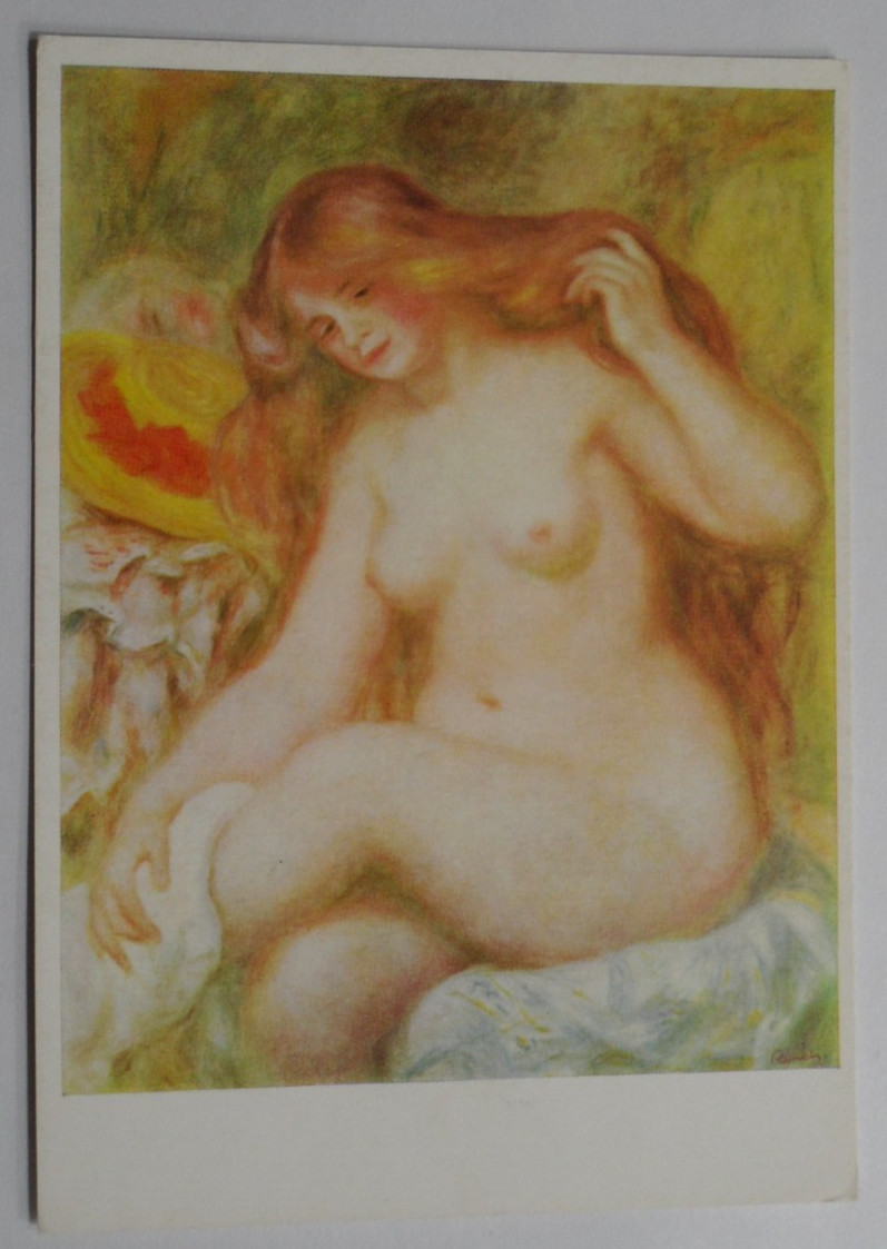 STAMPMART : GERMANY ART PAINTINGS UNUSED POSTCARD BY AUGUSTE RENOIR