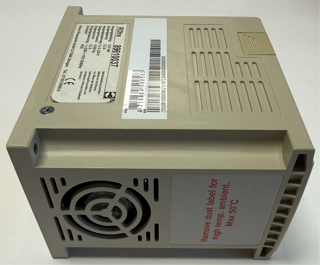 Rossmanith AC Inverter / ROfre - 896 / 0.37kW / 89610037