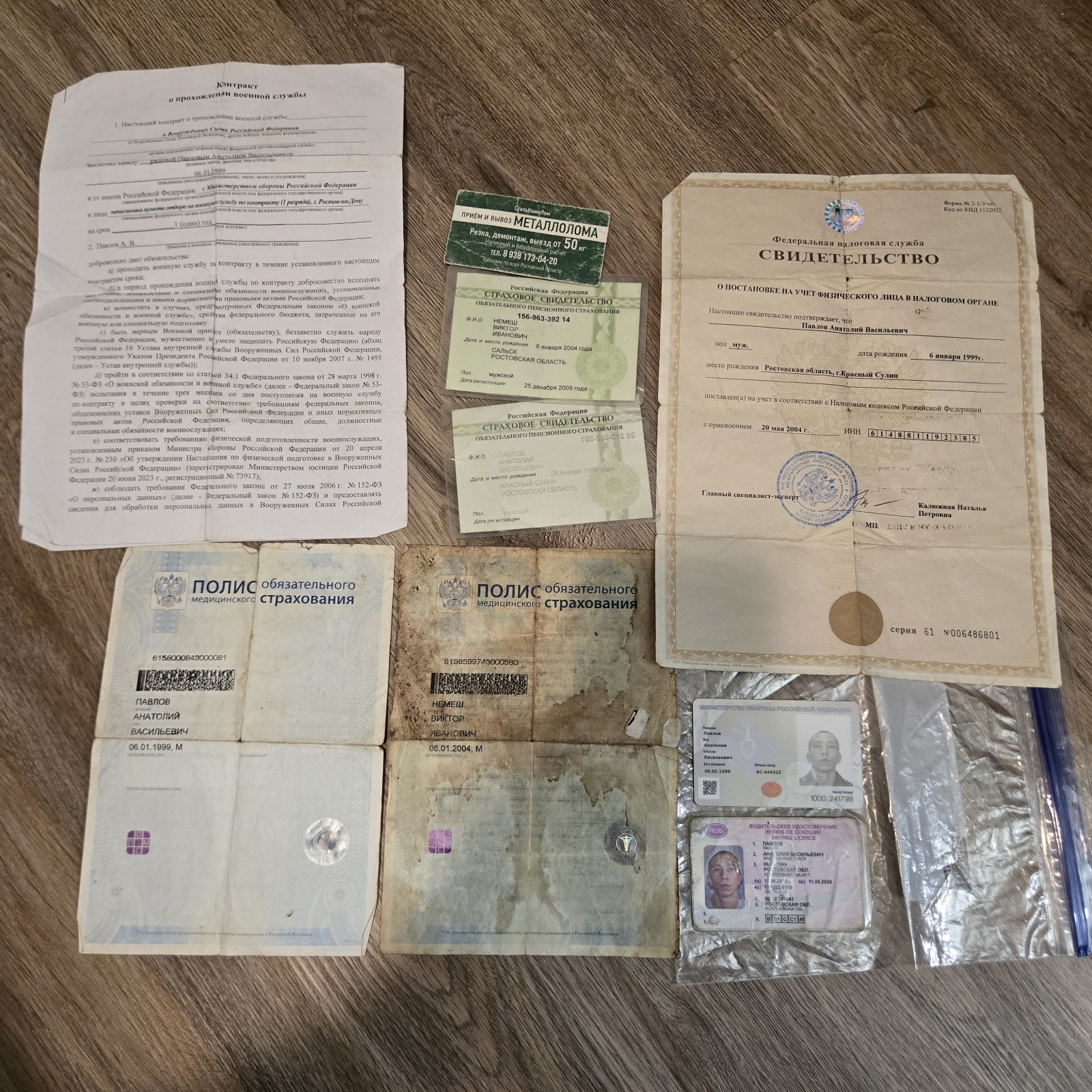 RUSSIAN UKRAINE WAR Prisoner Lot