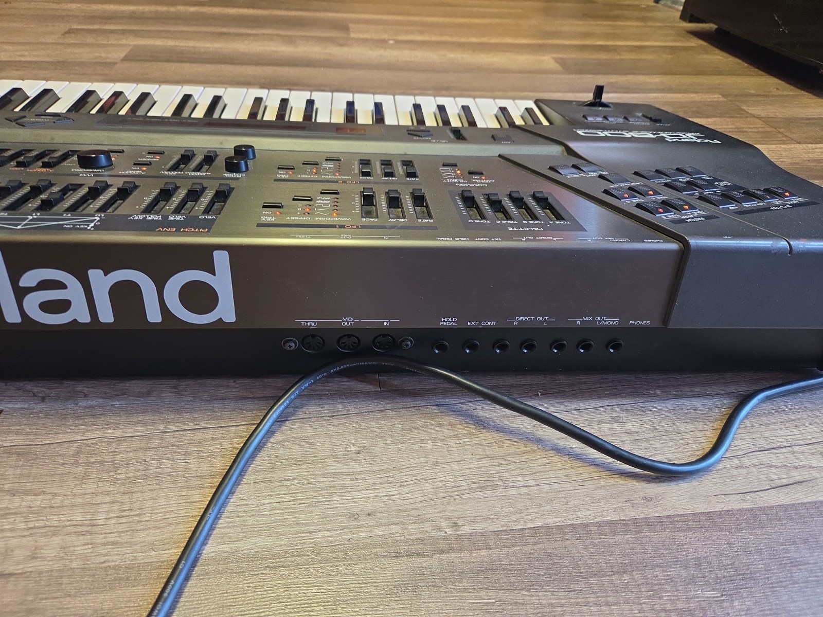 Roland JD-800 Digital Synthesizer Tested Working