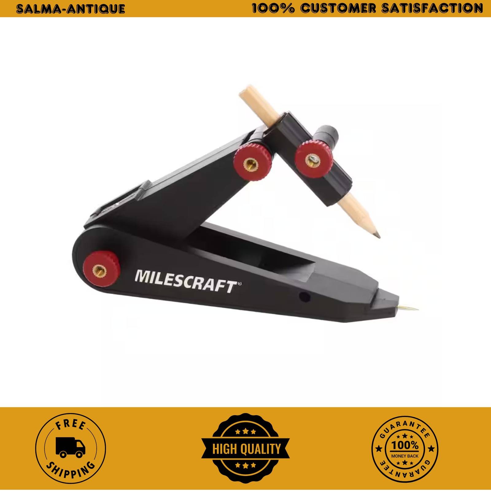 Milescraft 8407 ScribeTec - Scribing and Compass Tool