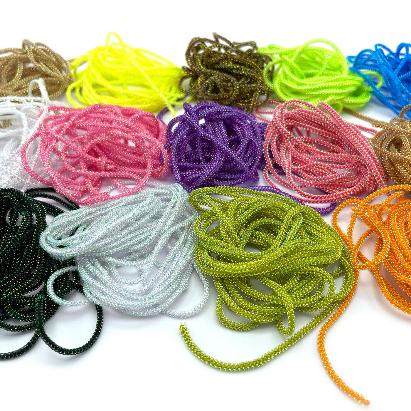 HARELINE PEARL CORE BRAID - Fly Tying Material - Micro & Standard Sizes NEW!
