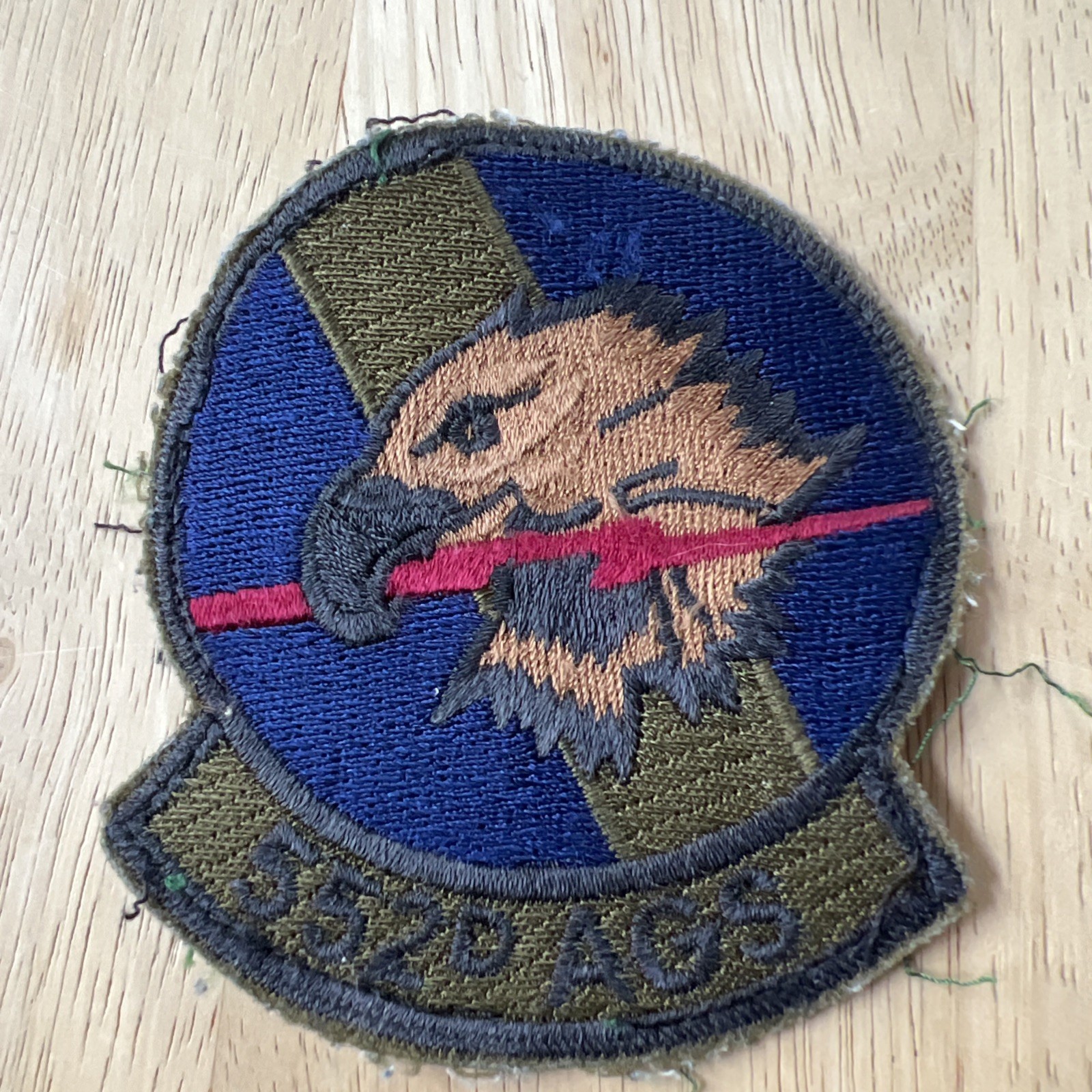 USAF 552nd Aircraft Generation Squadron (AGS) Patch