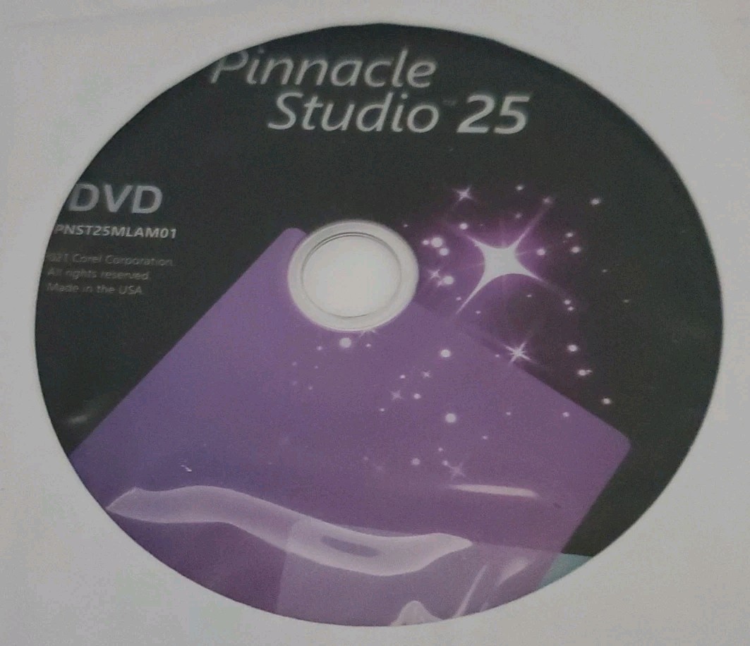 Pinnacle Studio 25 Box Set Create With Inspiration Edit With Pinnacle