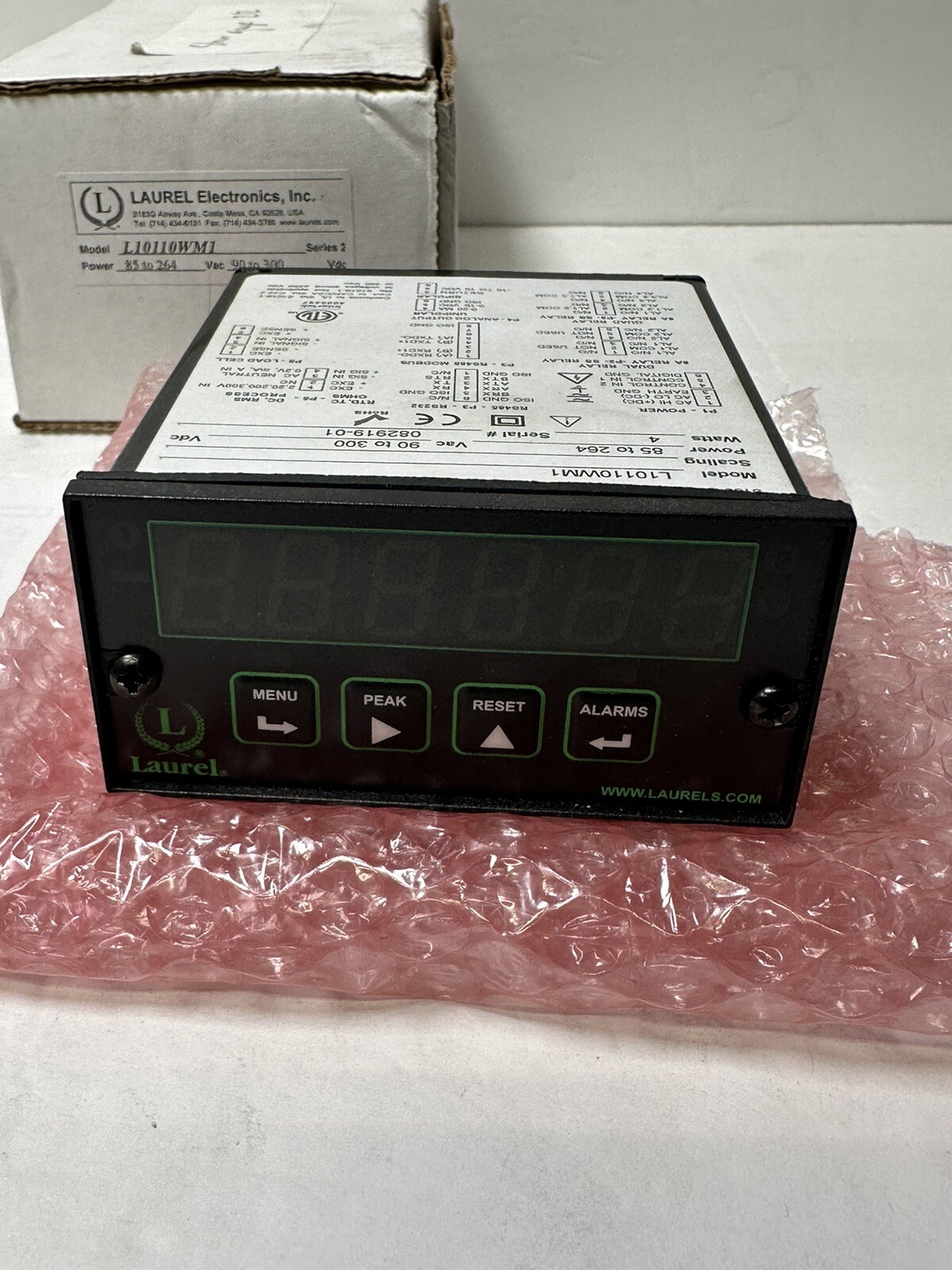 LAUREL ELECTRONICS L10110WM1 Load Cell And Microvolt Meter