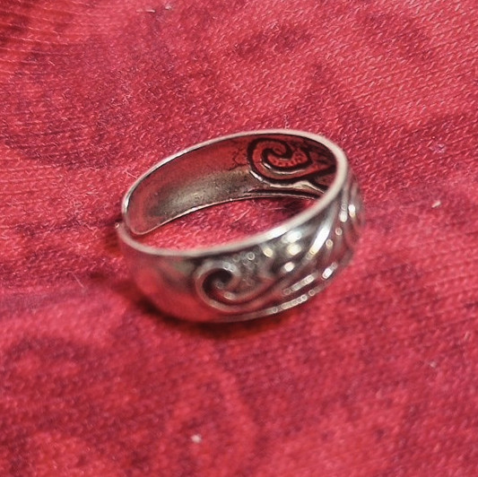 Women's Adjustable Toe Ring Solid Metal 925 Sterling Silver