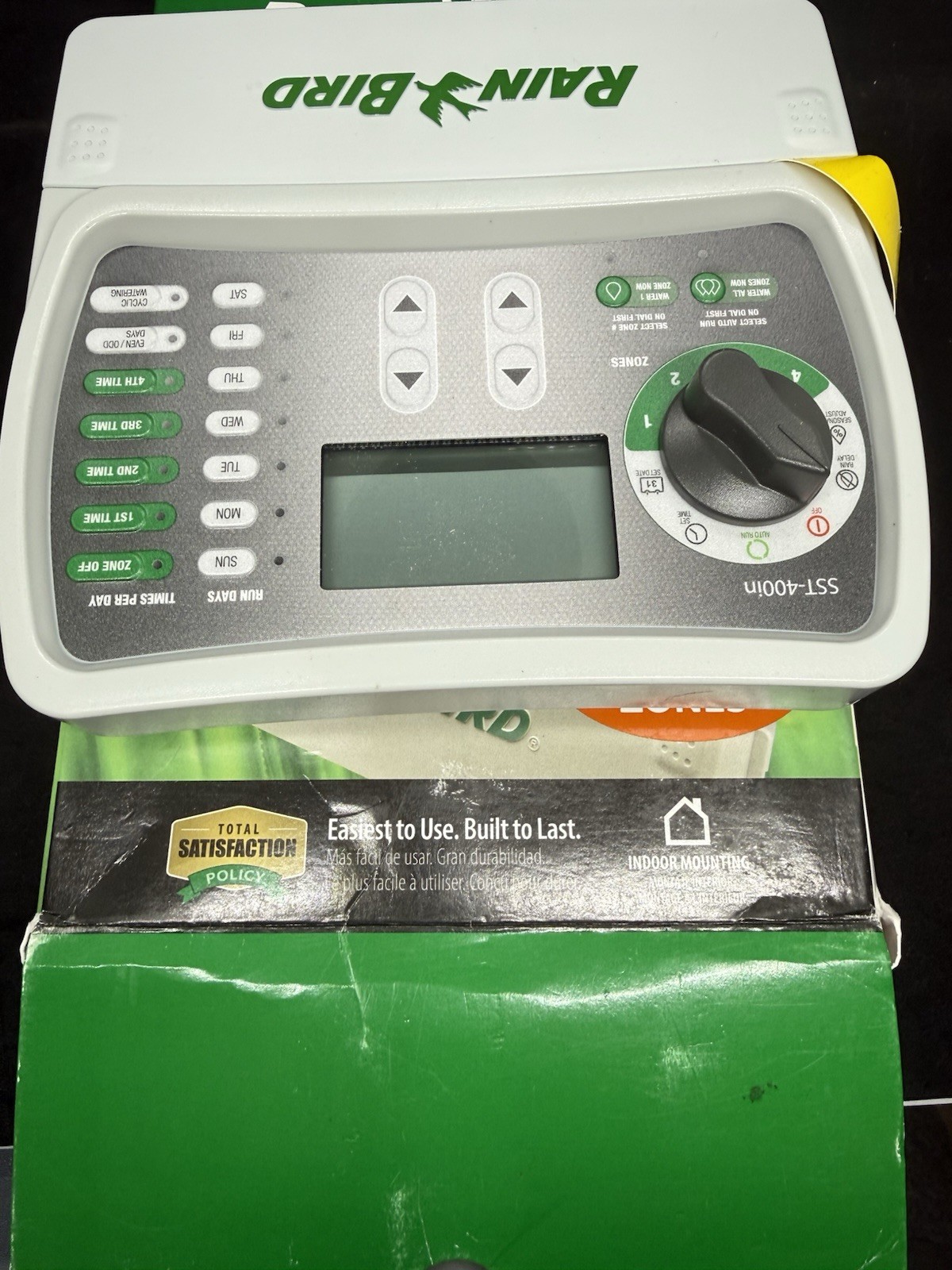 RainBird SST400I Simple To Set Indoor Timer Compete With Timer Box And Power NEW
