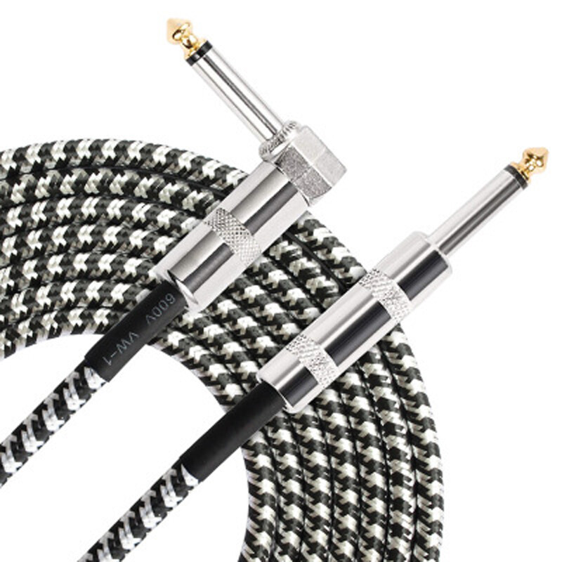 New 10ft Premium Electric Guitar Bass Cable Musical Instrument AMP Cord 1/4" USA