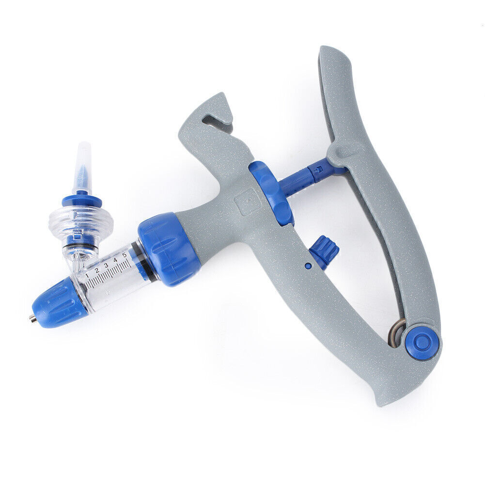 Automatic Self Refill Injector Syringe Livestock Cattle Chicken Sheep Tool 5ml