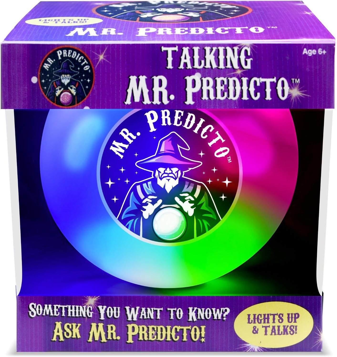 Mr. Predicto Fortune Teller Crystal Ball - Halloween Games for Kids, Ask Questio