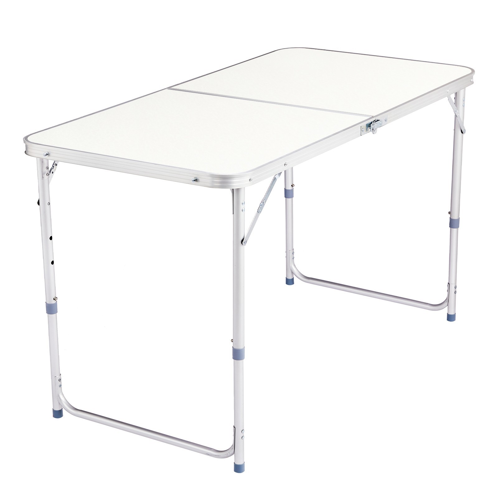 4ft Portable Multipurpose Folding Table White Outdoor Dinning Camping Table