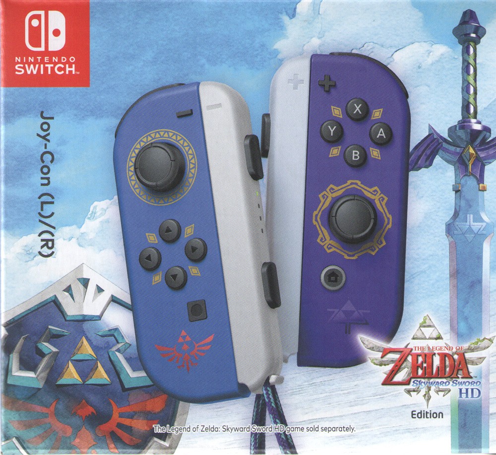 Official Nintendo Joy Con Legend of Zelda Ed for Nintendo Switch™