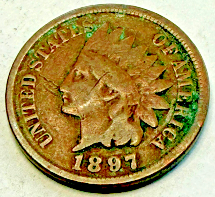 1897 Indian Head Cent