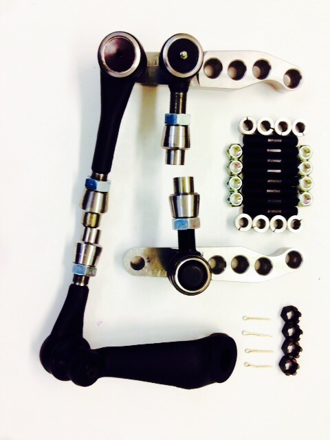 DANA 44 HIGH STEER CROSSOVER STEERING KIT FOR 1 TON GM/CHEVY WITH STUDS