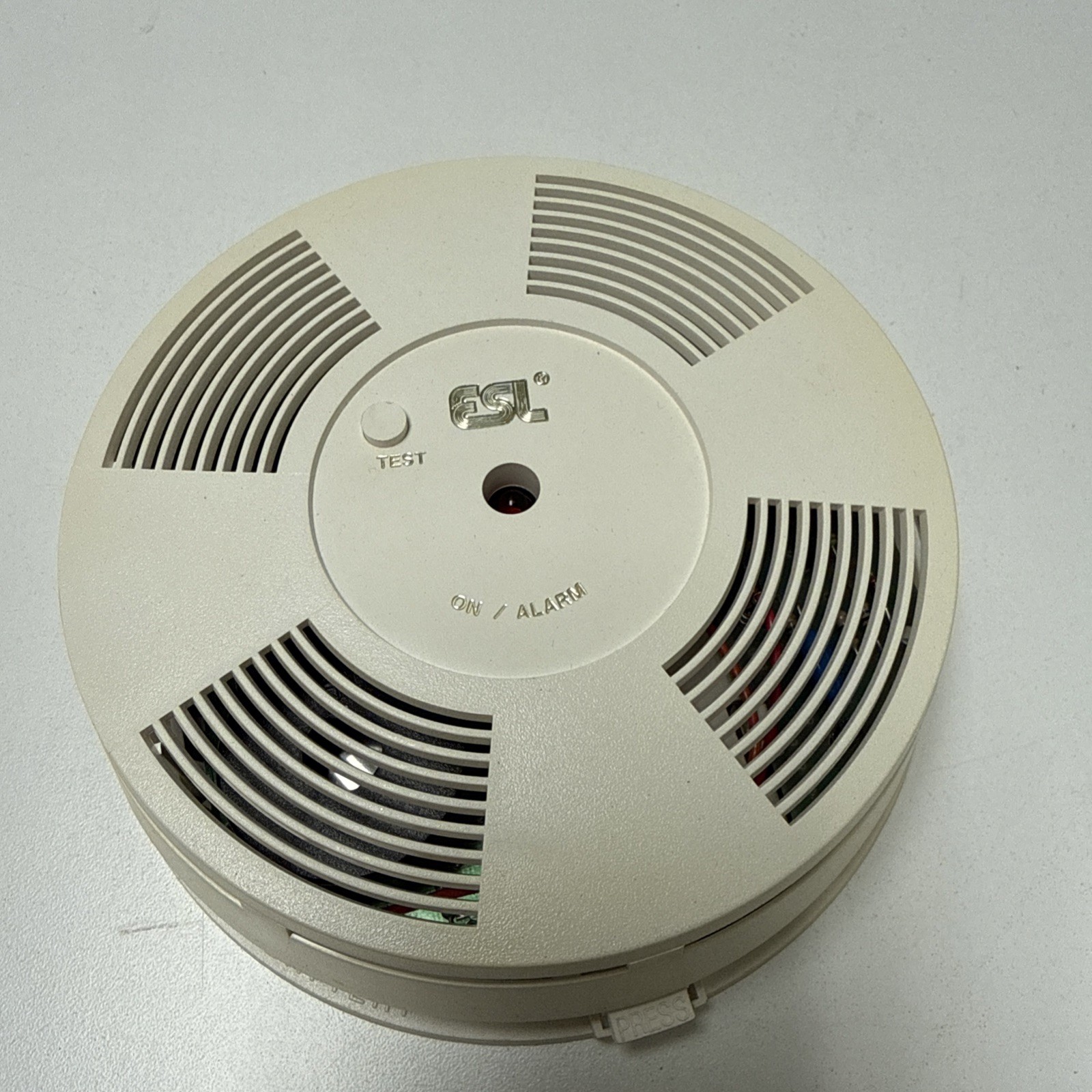 ESL 370d Photoelectric Smoke Detector Rare Collectors item Fire Alarm