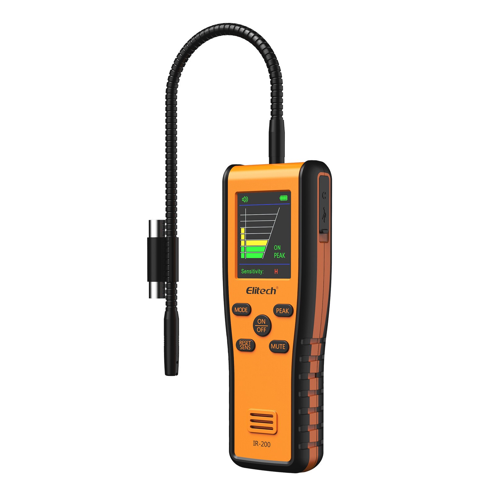 2-in-1 Refrigerant Leak Detector Infrared&Heated Diode Sensor IR-200