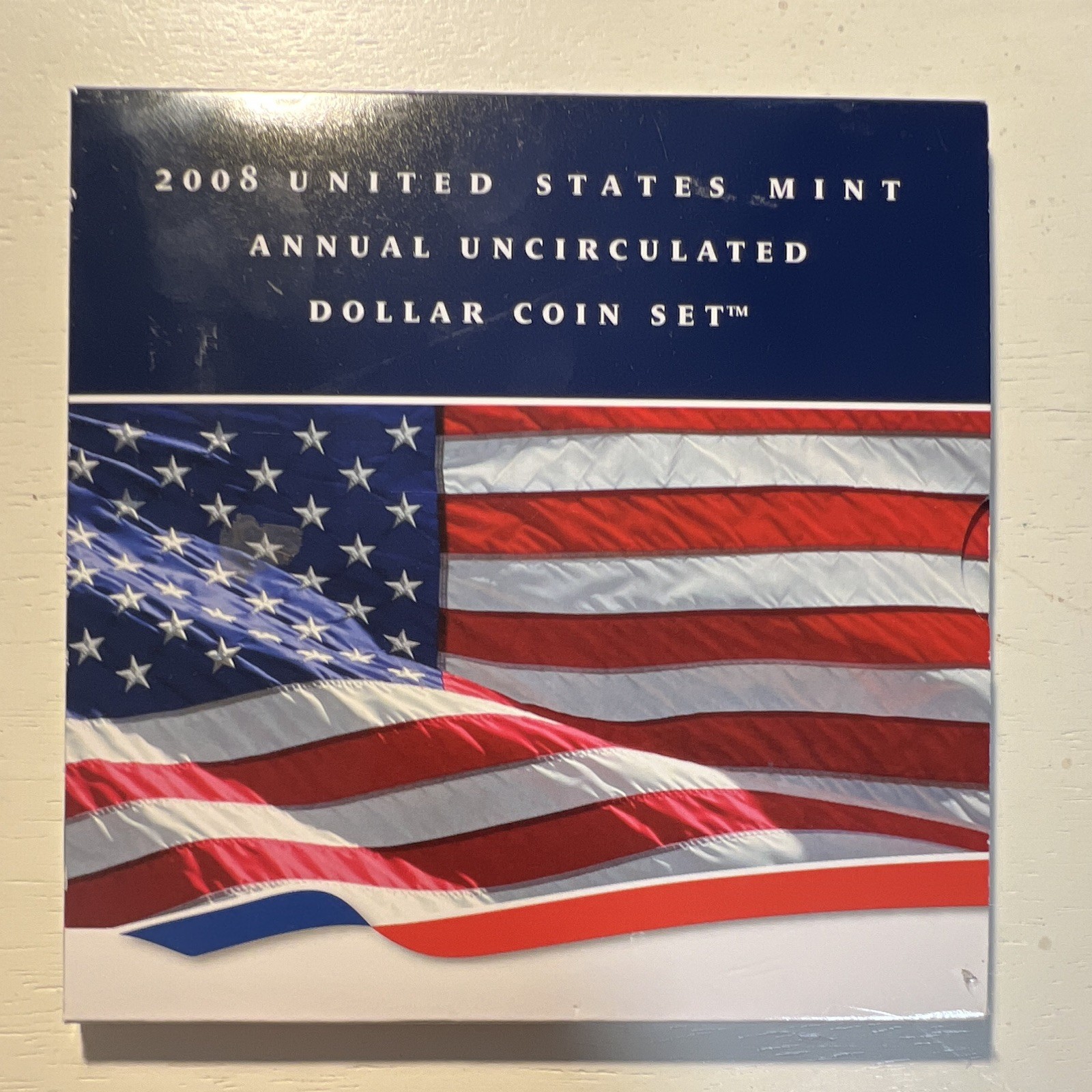 2008 United States Mint Annual Uncirculated $1 Dollar Coin Set