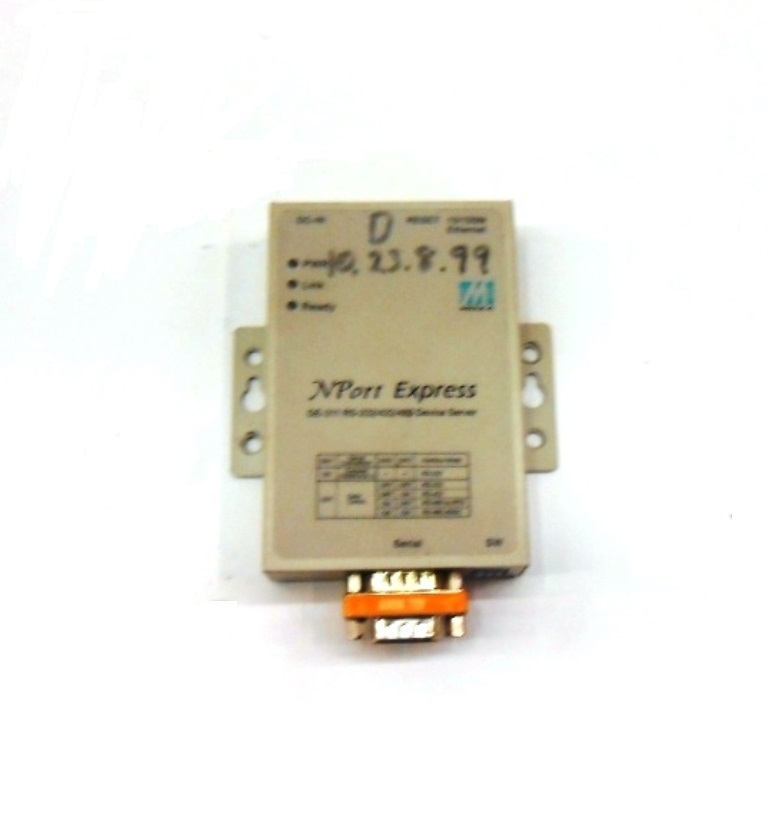 MOXA SERIAL DEVICE SERVER DE-311, 3-IN-1 PORT, RS-232, RS-422, RS-485