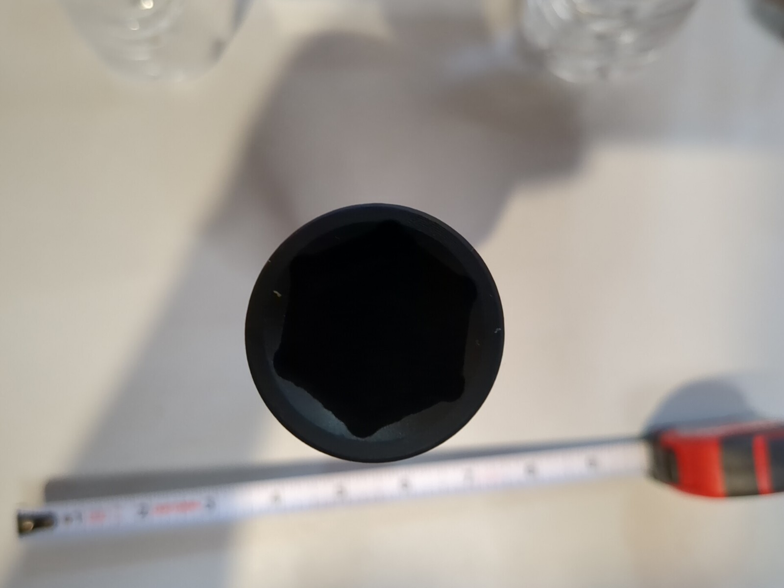 Nut Buster 1/2" Drive x 15/16" Nut, Extra Deep Impact Socket. 8'' long
