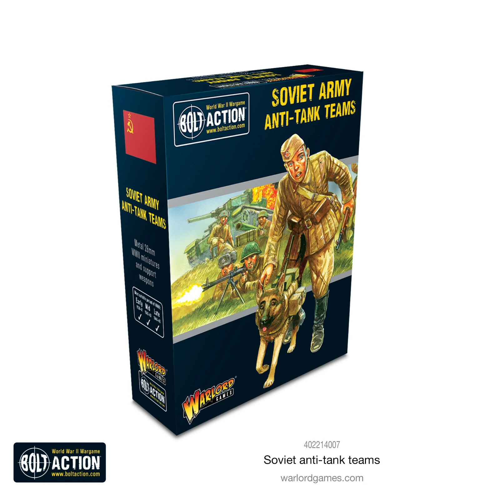Warlord Games Bolt Action Soviet Anti-tank Teams 402214007