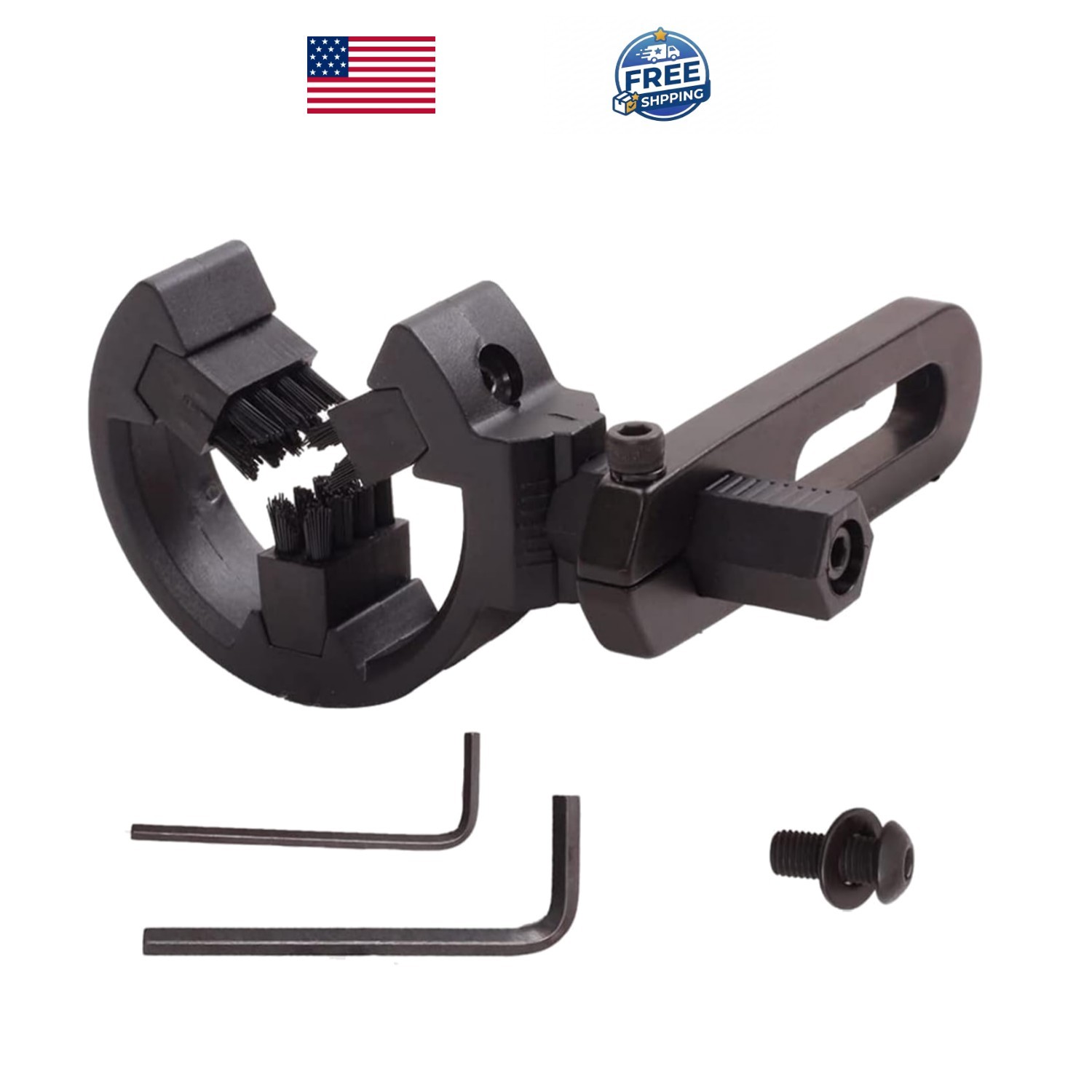 Archery Whisker Biscuit Arrow Rest Brush Capture Arrow Rest for Compound Bow & R