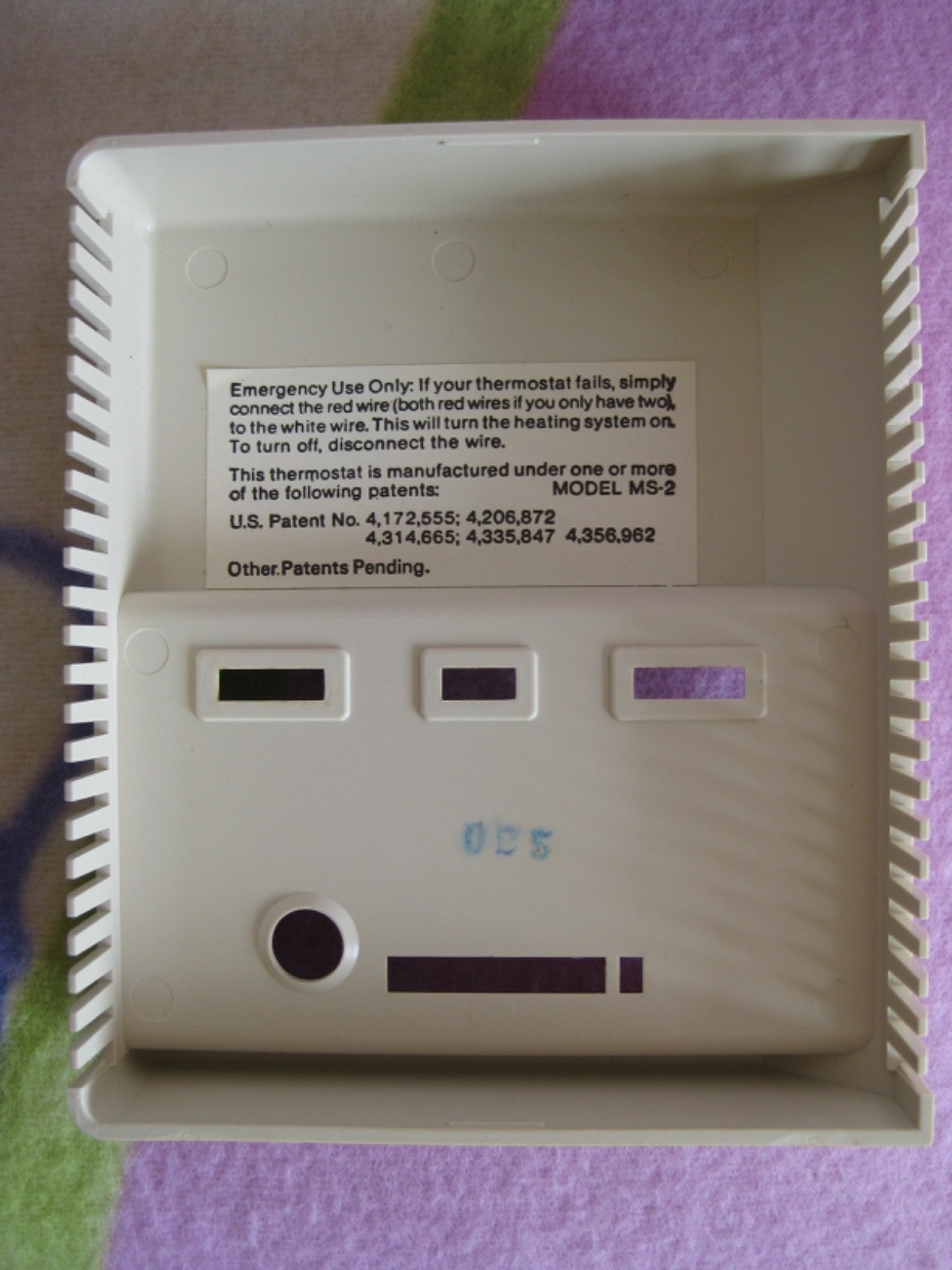 Magic-Stat Model-S2 Thermostat Made by Quad Six Inc