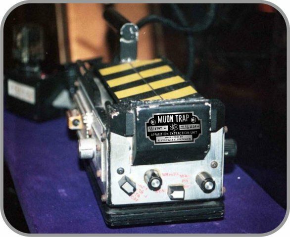CUSTOM GHOSTBUSTERS MUON GHOST TRAP DATA PLATE PROP