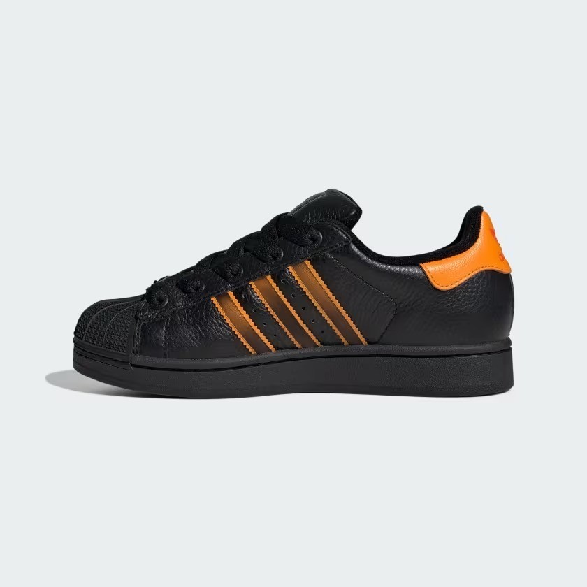 adidas Originals Superstar II Shoes JQ6469 Core Black / Crew Orange / Orange Men