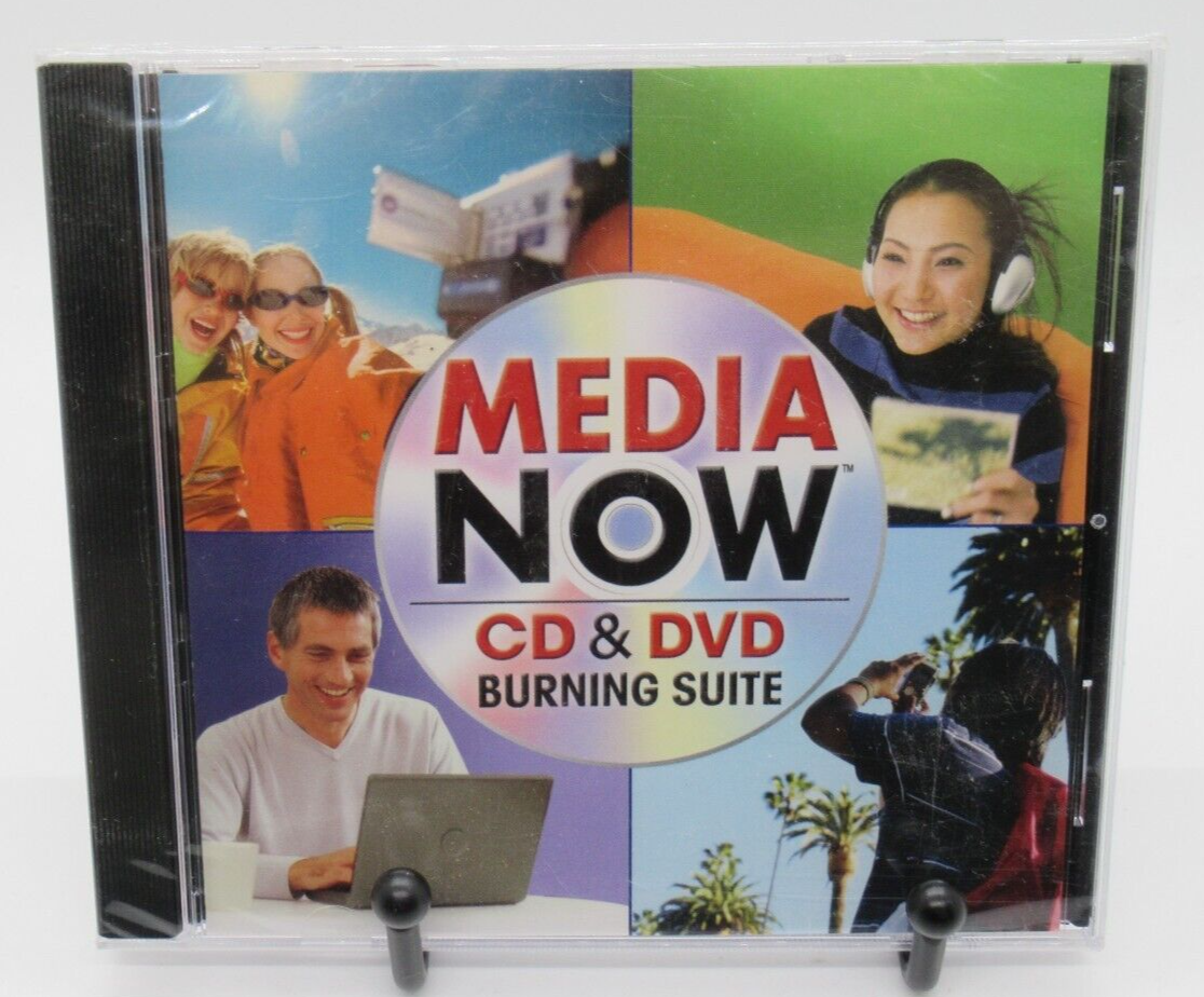 MEDIA NOW - CD & DVD BURNING SUITE PC SOFTWARE BY NOVA FOR WIN XP/VISTA EASY USE