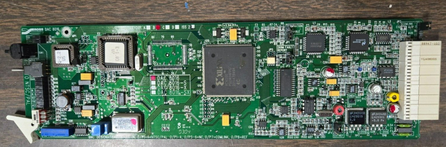 Ross DAC 8016 VIDEO TO NTSC/PAL ENCODER 8016-001-02