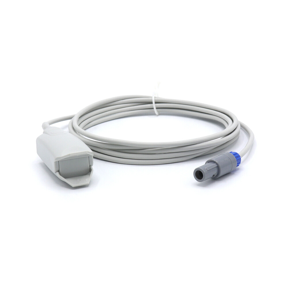 8Pin SpO2 Sensor Probe Cable Extension Wire of Lifegain CU-HD1 Defib ECG Monitor