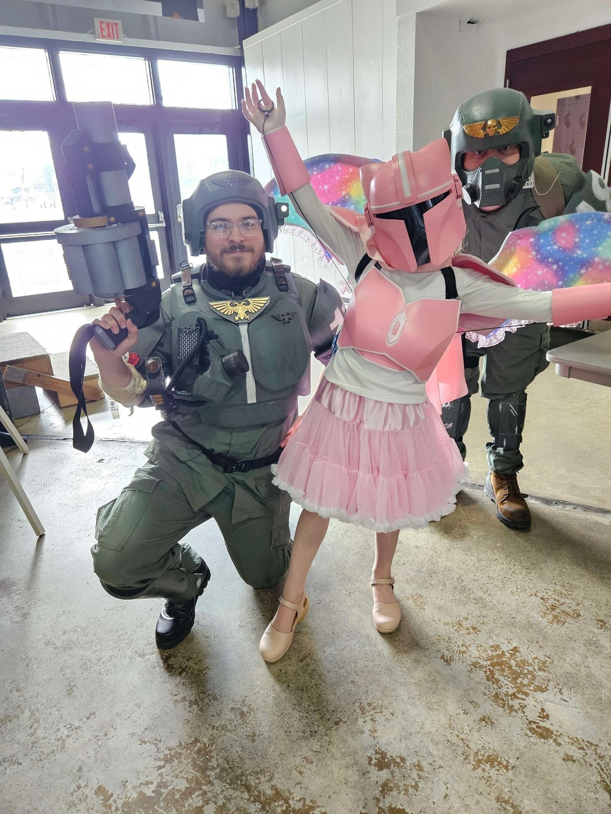 Imperial Guard Cosplay Full ( Fully Painted)