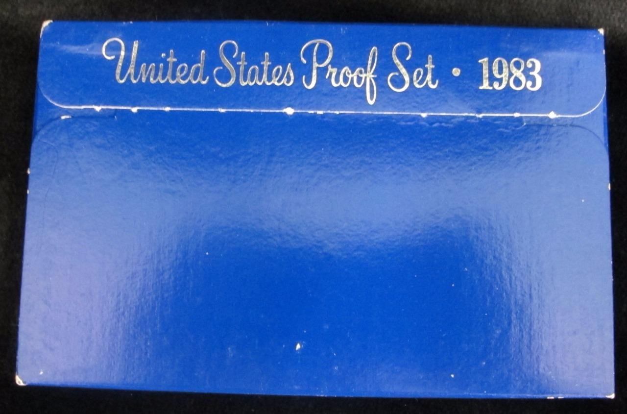1983 United States Proof Set * 5 Coins * In Original Box * Great Birthday Gift!