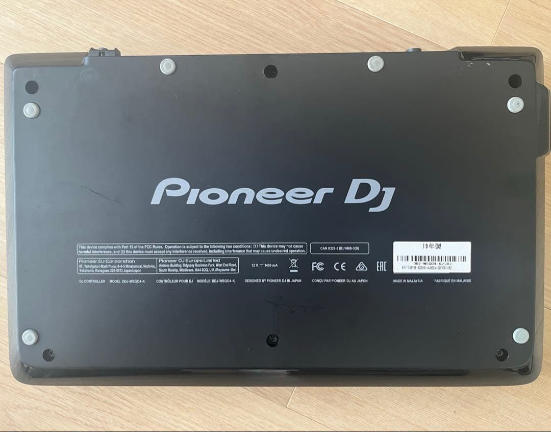 Pioneer DDJ-WEGO4-K Black DJ Controller Beginner iPad Mixer Good GP