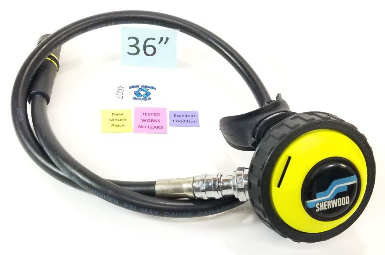 Sherwood Magnum Octopus Octo 2nd Second Stage Scuba Diving Regulator 36" hose