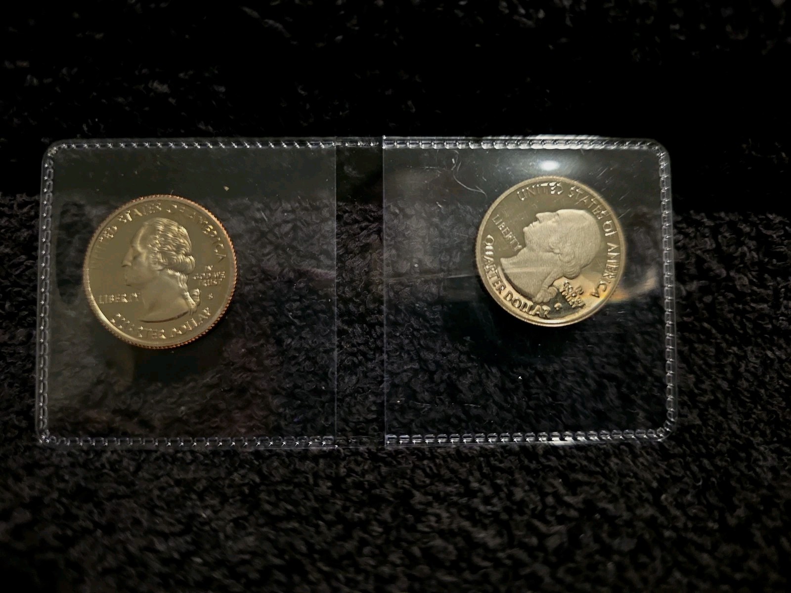 8 gem mint quarters Very Nice Looking Non Circulated