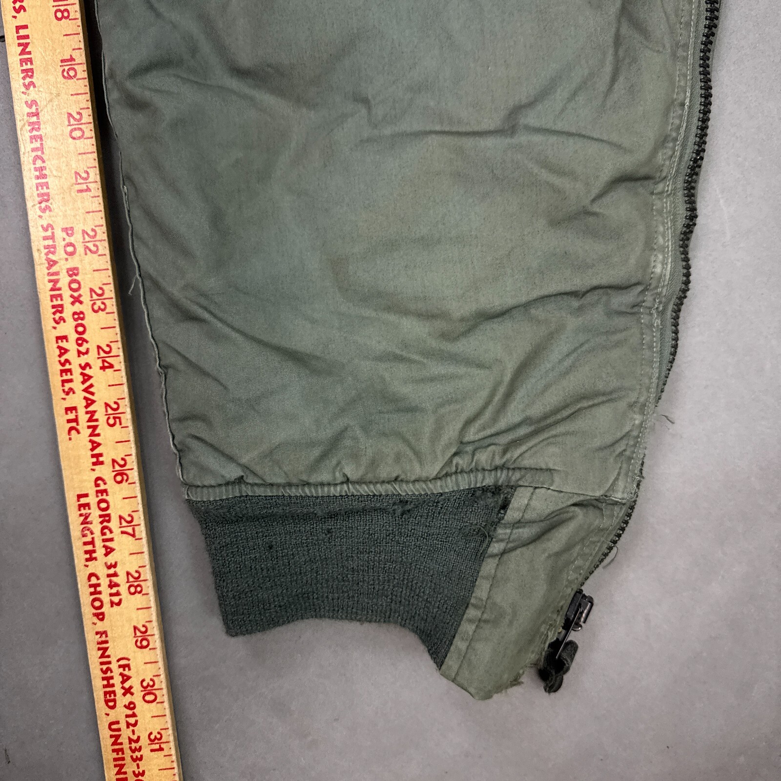 US Military Pants Mens 28 Green Extreme Cold Weather Trouser USAF Flyer Pilot