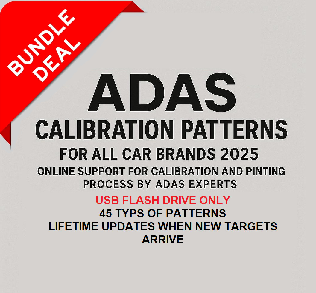 ADAS Calibration targets Bundle for ALL car brands 2026  - USB FLASH DRIVE ONLY